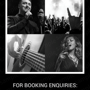 Dark Music Pop-up Banner Design