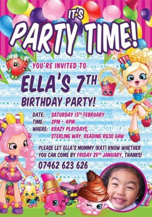 a5 party invitation